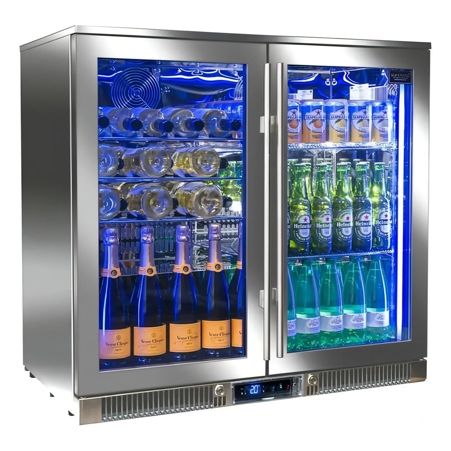 Blastcool - Outdoor Fridge - Glass Double Door