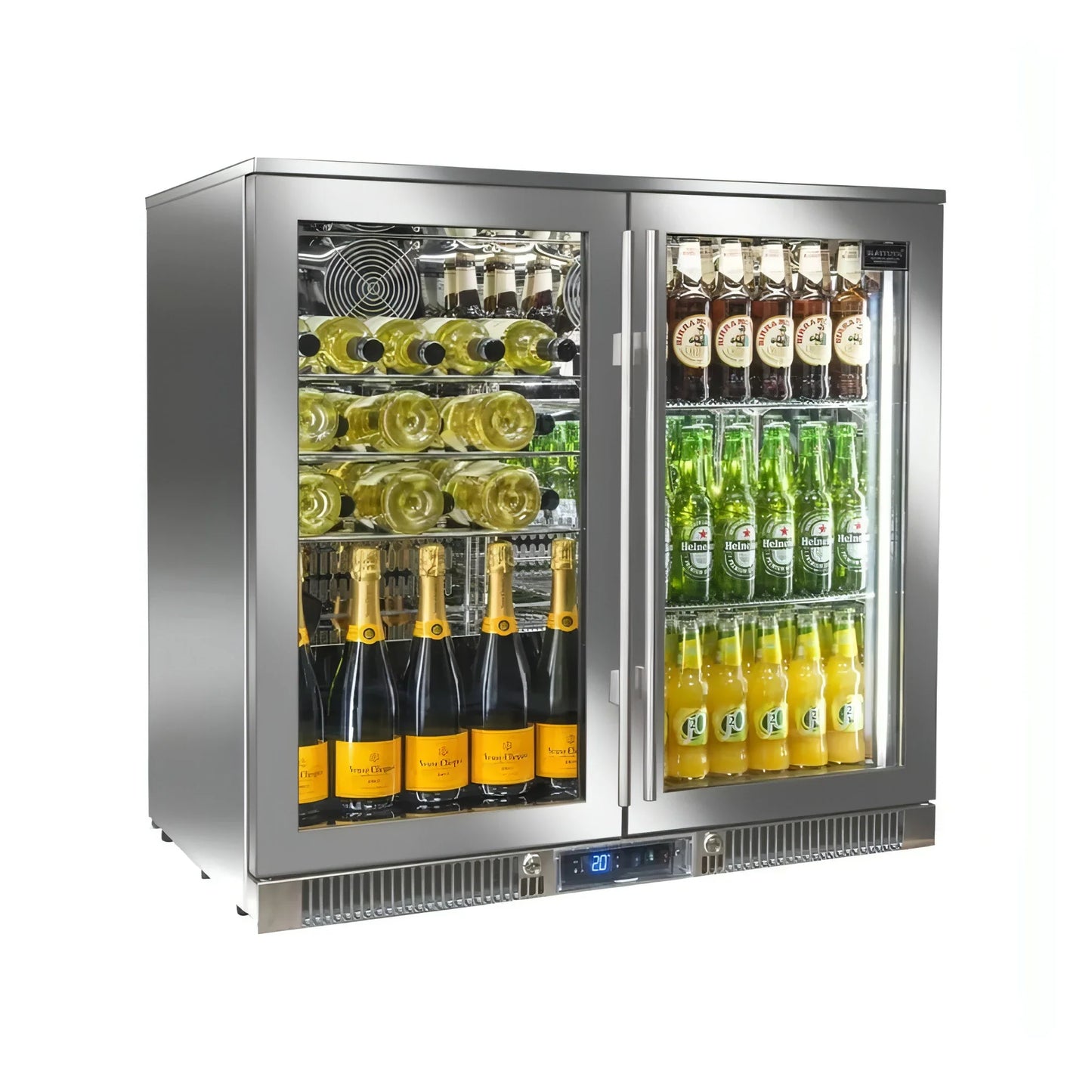 Blastcool - Outdoor Fridge - Glass Double Door