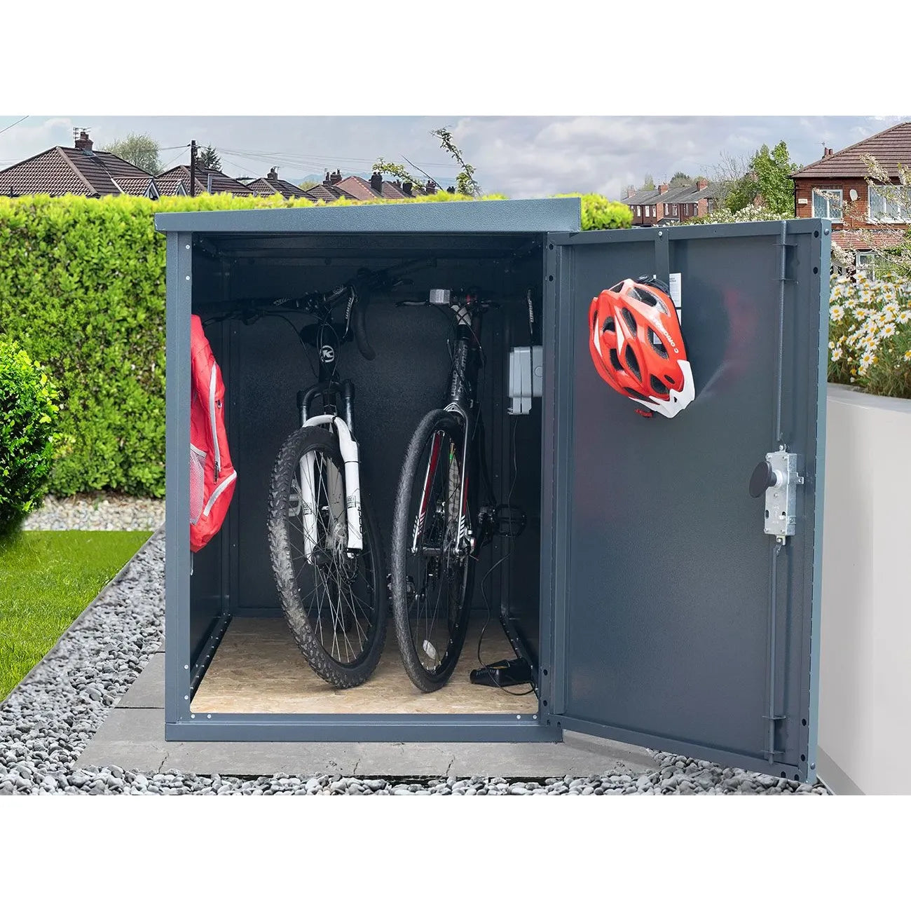 Asgard Metal Cycle Locker - Cycle Storage x 2