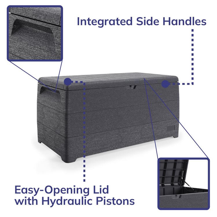 Saffron Durabox 416 Litre Plastic Storage Box