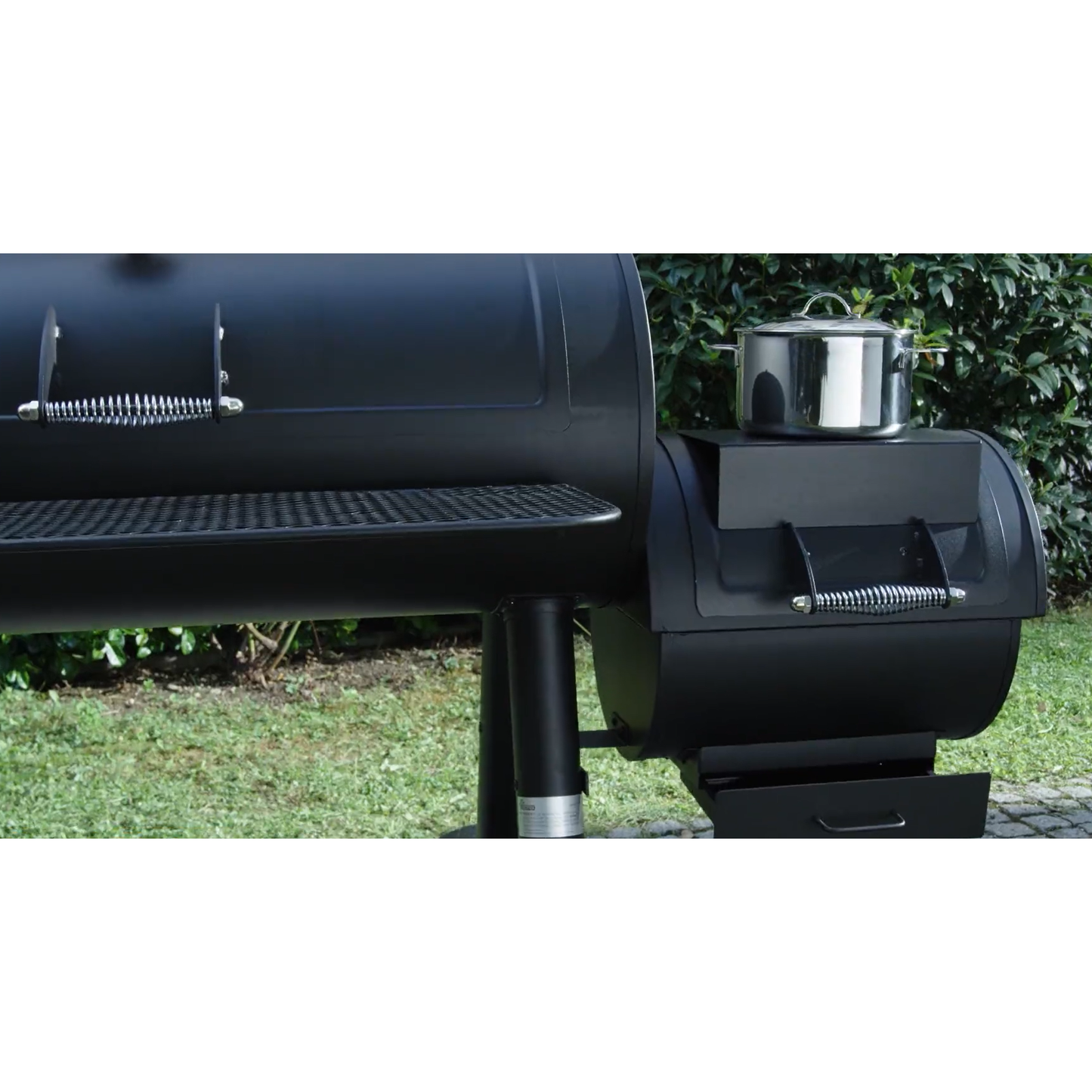 Everest XXL Offset Smoker BBQ
