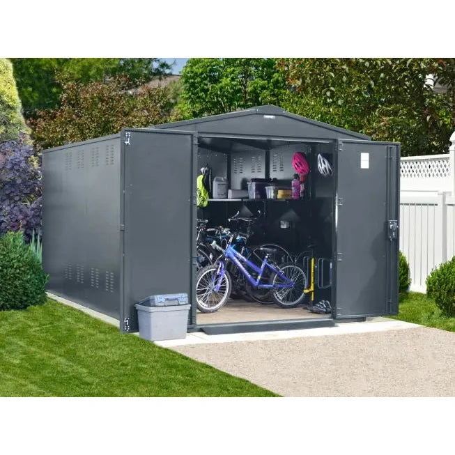 Asgard Cycle Storage (Gladiator) 12 bikes (7x14) - Police Preferred Specification