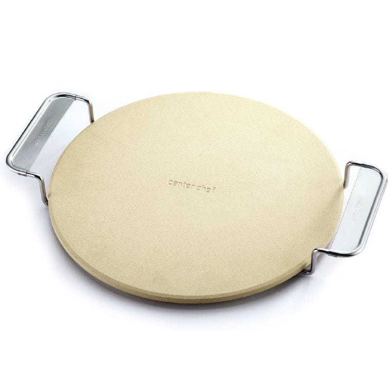 Round Pizza Plate Stone & Carrier