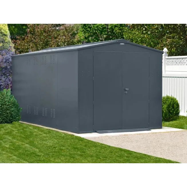 Asgard Cycle Storage (Gladiator) 12 bikes (7x14) - Police Preferred Specification