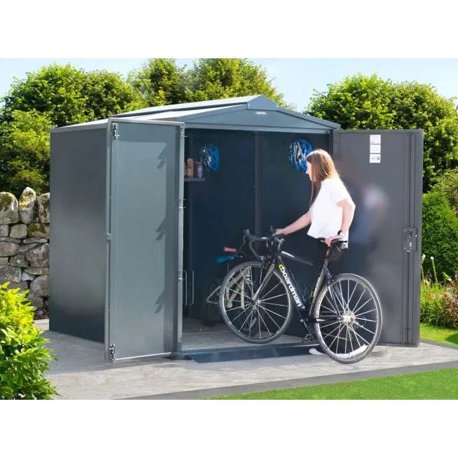 Asgard (Centurion) Bike Storage 5x7 (4 bikes) - Police Approved