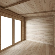 Darton Log Cabin with Storage | 28mm Garden Building & Office