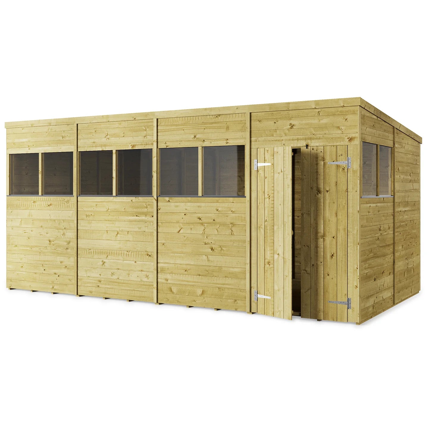 Store More Tongue and Groove Pent Shed Windowed/Windowless (All Size Available)