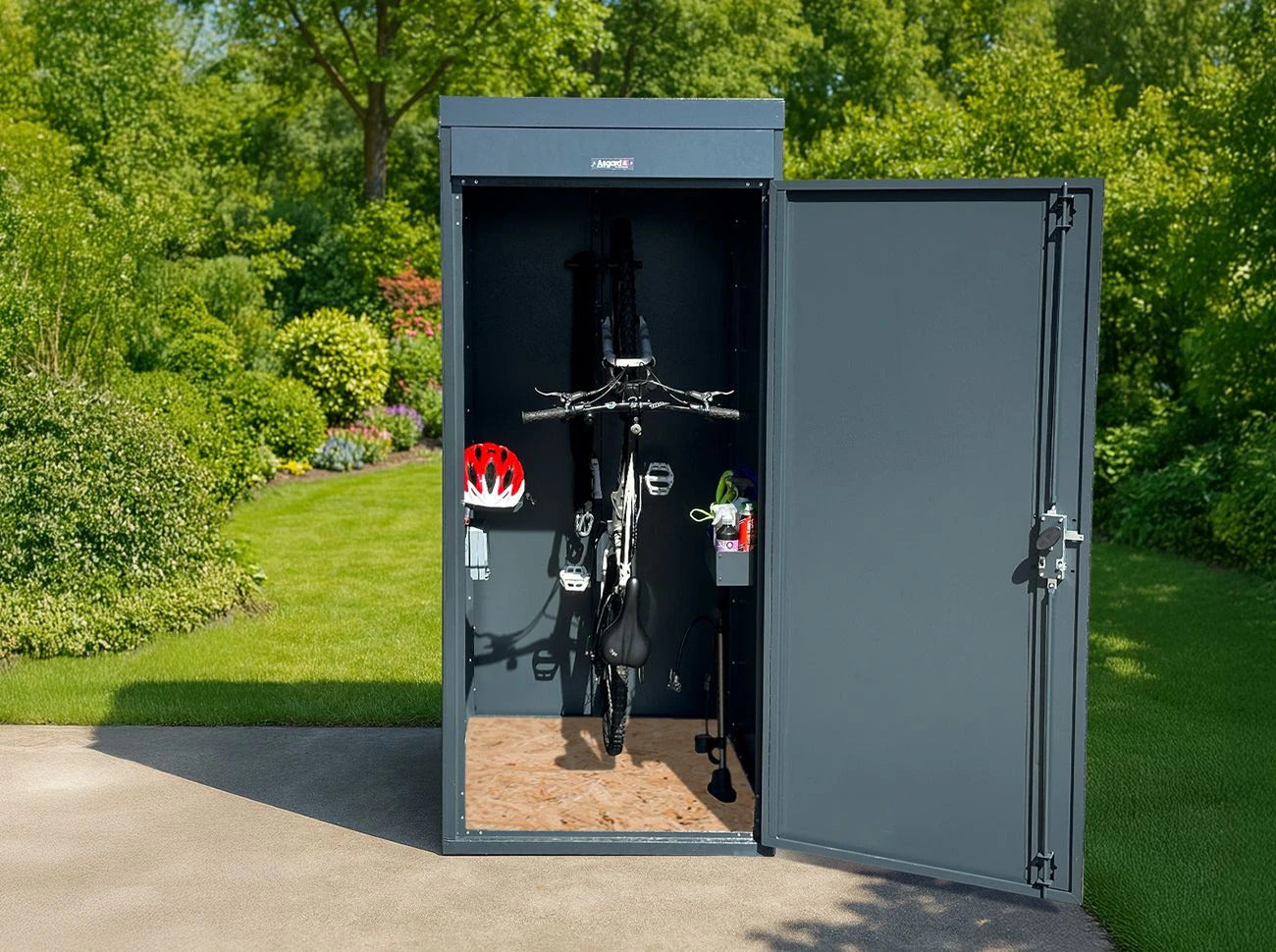 Asgard Vertical Bike Locker - Bike Storage x 1