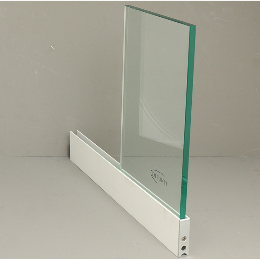 Fiano Glass Sliding Door Panels - Traffic White