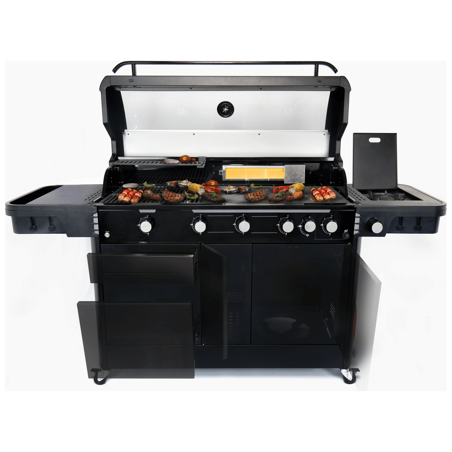Halmo 7 Burner Premium Gas Grill With Side Burner