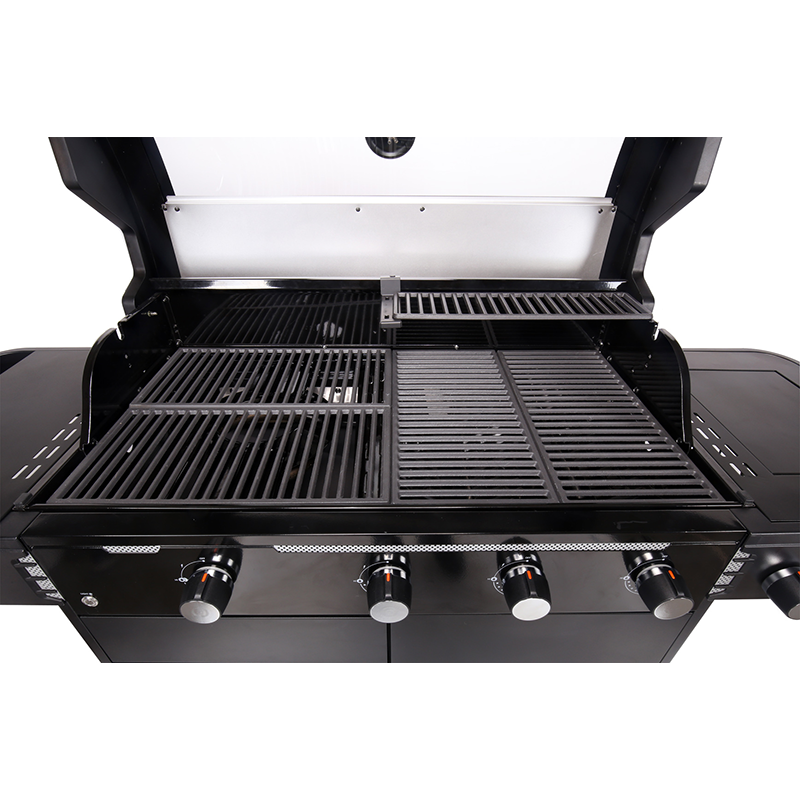 Halmo 4 Burner Premium Gas Grill With Side Burner