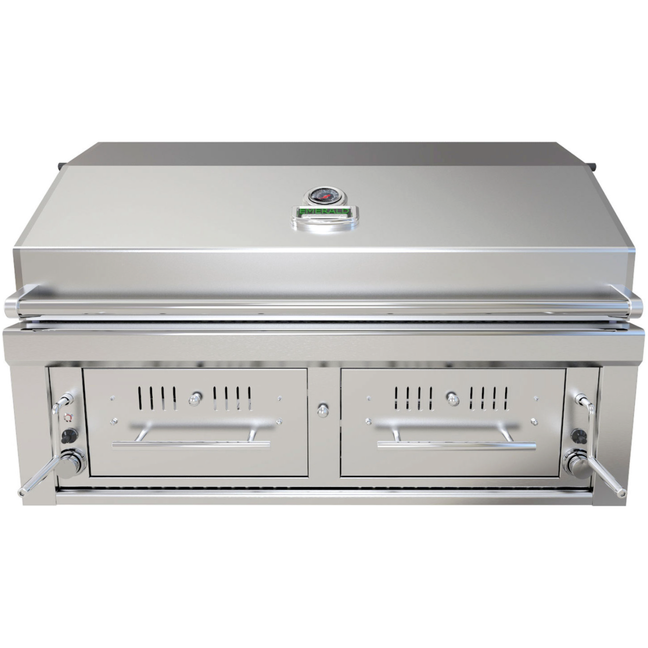 Sunstone 42″ Charcoal, Wood & Gas Hybrid Dual Zone Grill
