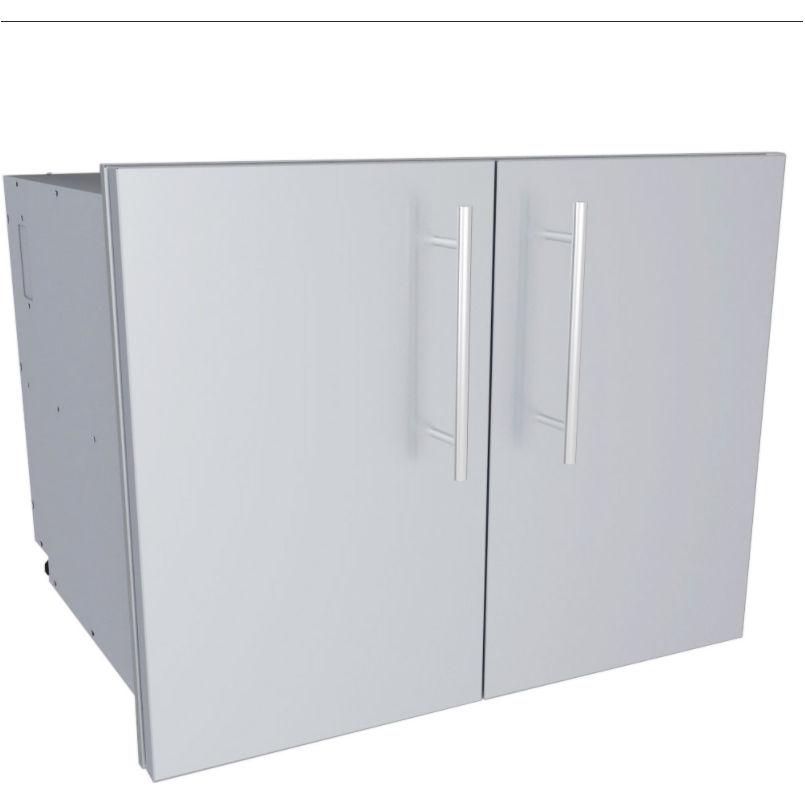 Sunstone Designer Series Double Door Dry Storage