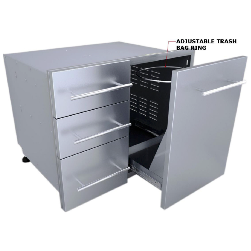 Sunstone Designer Series Triple Drawer Door Combo