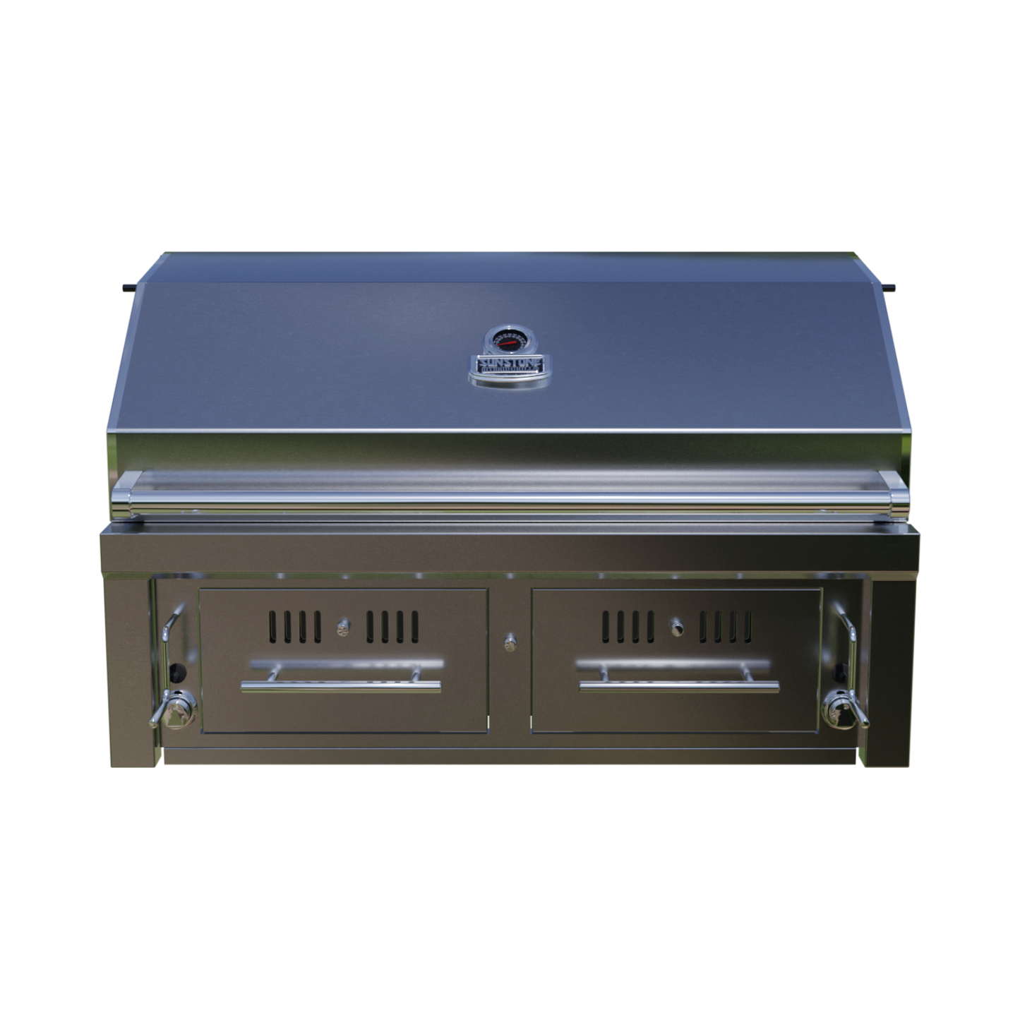 Sunstone 42″ Charcoal, Wood & Gas Hybrid Dual Zone Grill