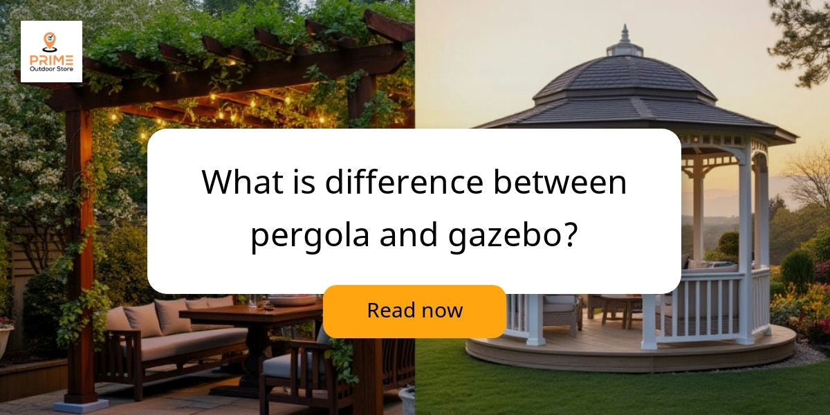 What is difference between pergola and gazebo?– Prime Outdoor Store