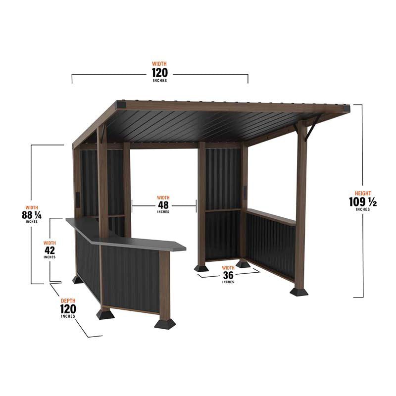 BBQ Shack – Outdoor Garden Shelter