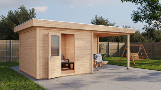 Lugarde Cambridge Summerhouse 600x300cm