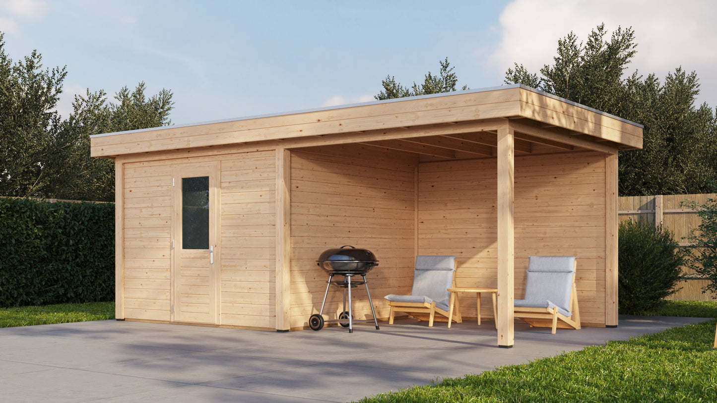 Lugarde Cambridge Summerhouse 600x300cm