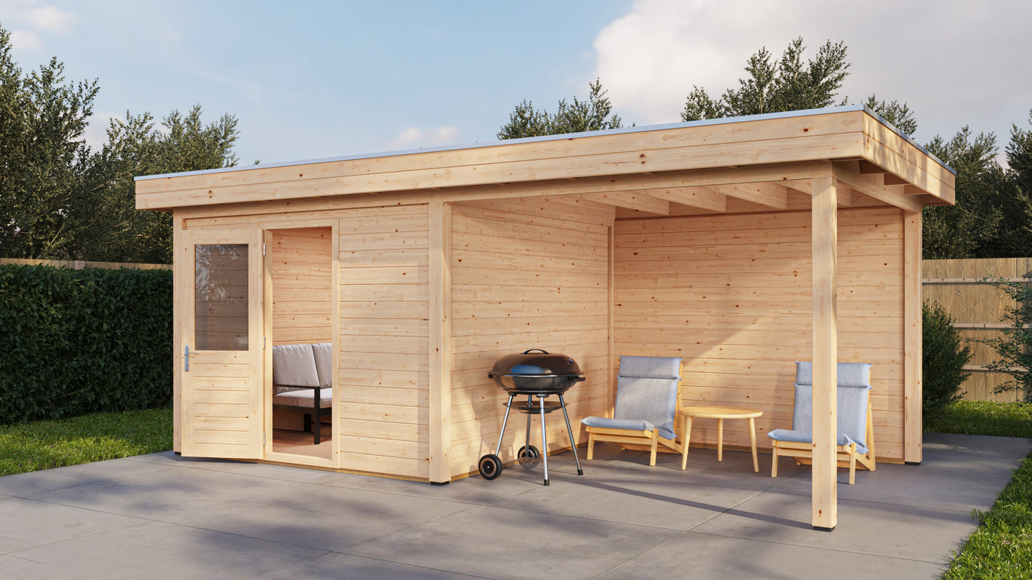 Lugarde Cambridge Summerhouse 600x300cm