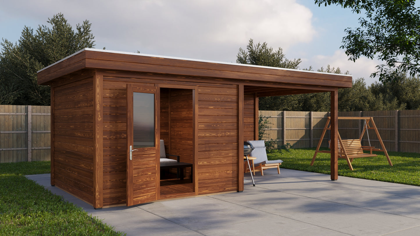 Lugarde Cambridge Summerhouse 600x300cm