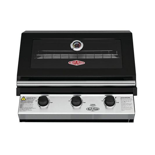 Beefeater 1200E series 3 burner built in gas bbq 