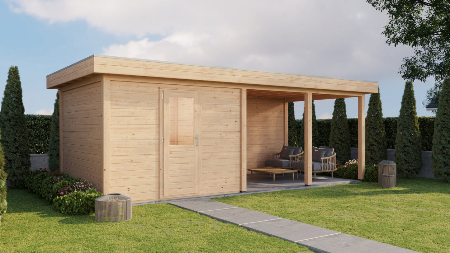 Lugarde Glasgow Summerhouse 700x300cm