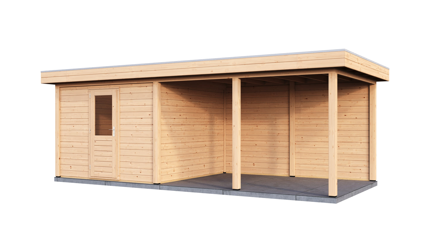 Lugarde Glasgow Summerhouse 700x300cm