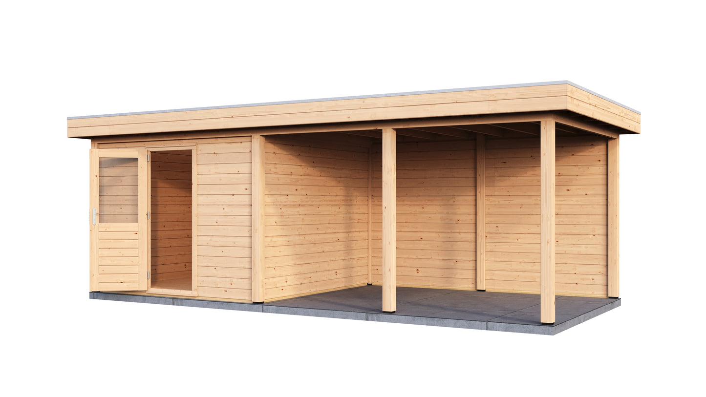 Lugarde Glasgow Summerhouse 700x300cm