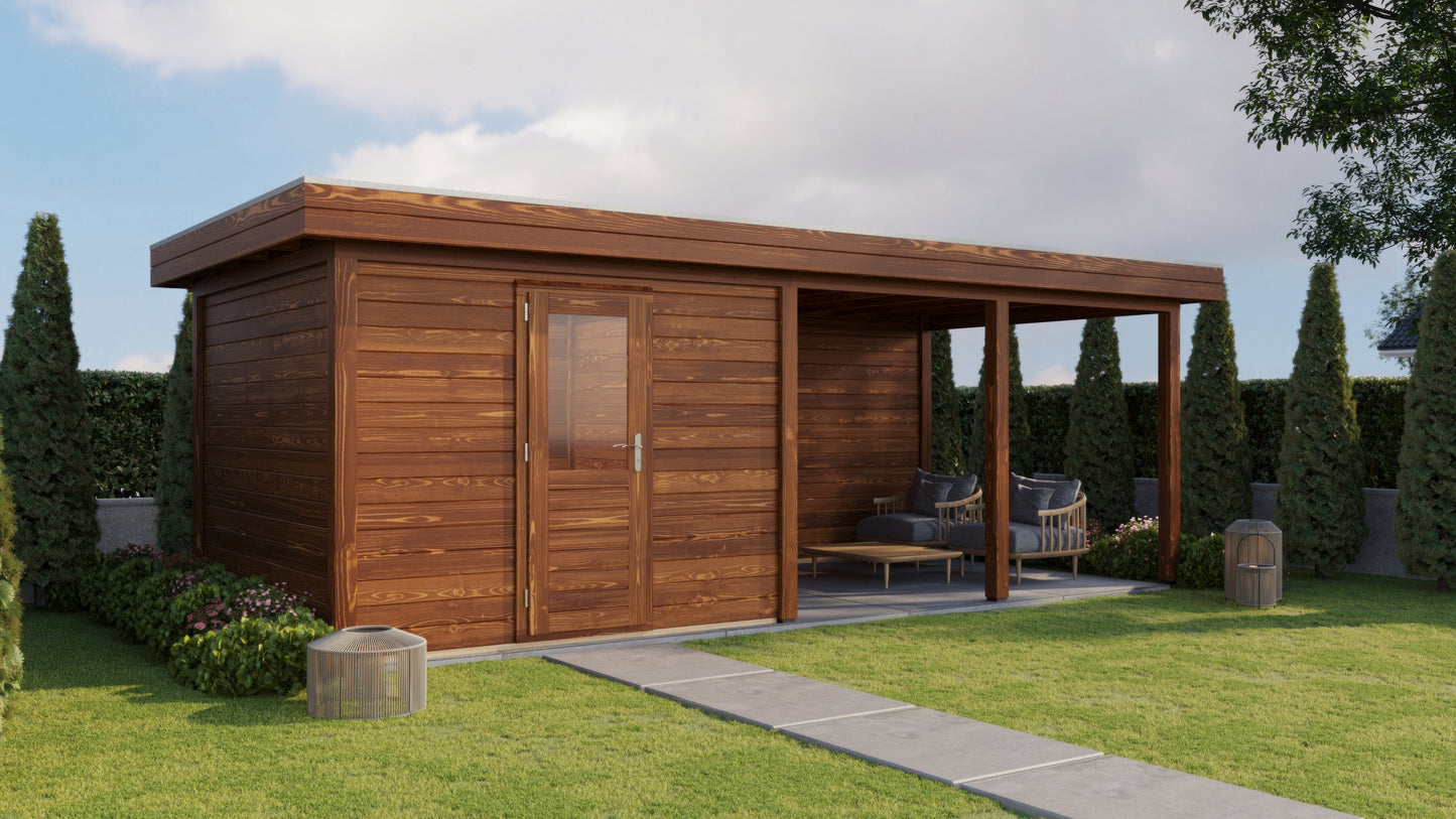 Lugarde Glasgow Summerhouse 700x300cm