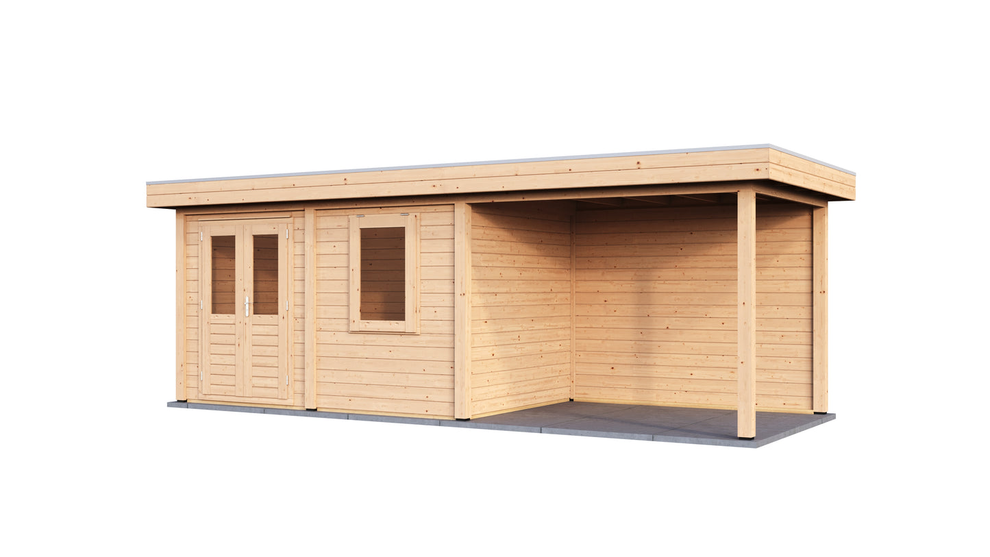 Lugarde Dublin Summerhouse 688x250cm