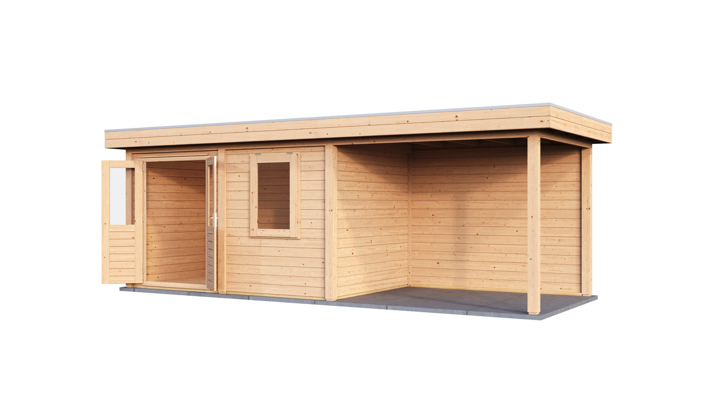 Lugarde Dublin Summerhouse 688x250cm