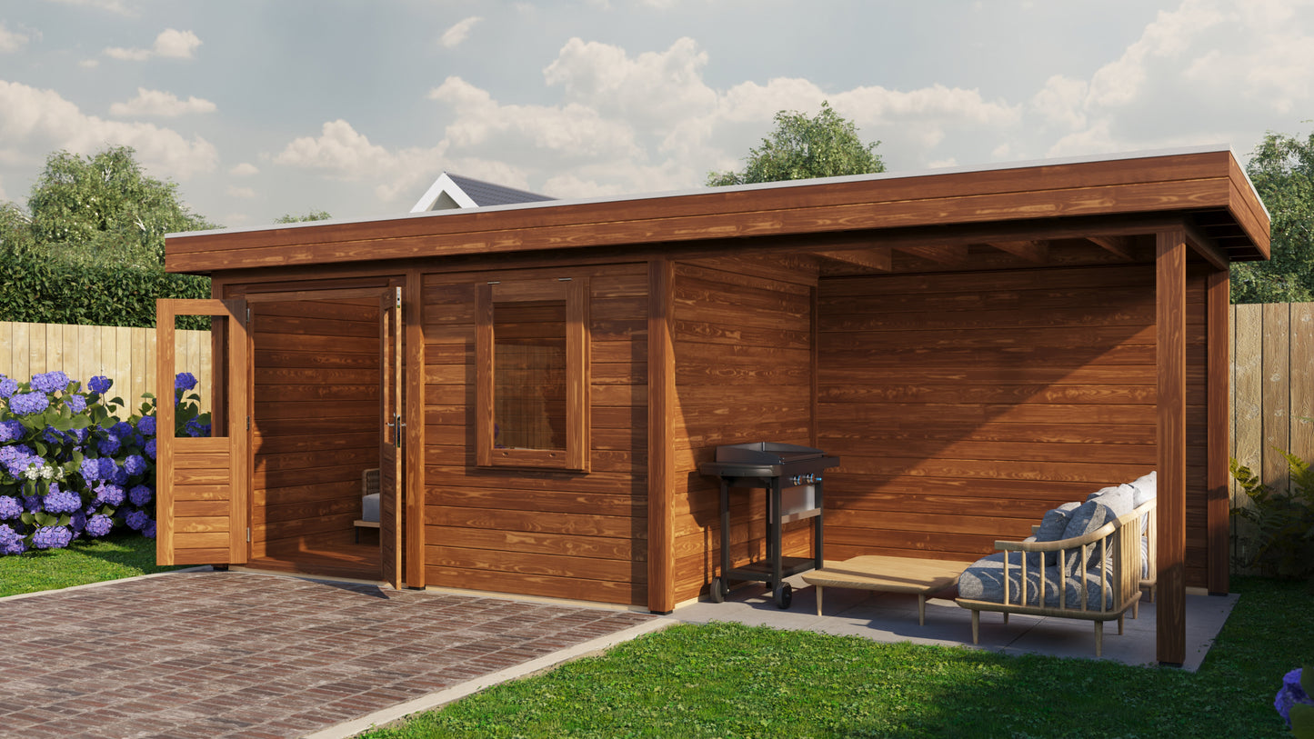 Lugarde Dublin Summerhouse 688x250cm