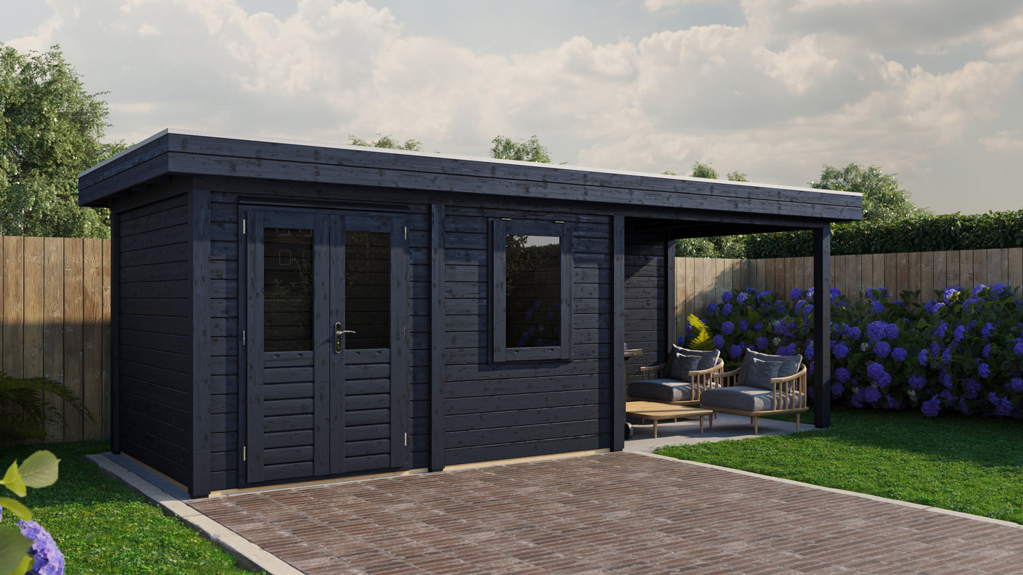 Lugarde Dublin Summerhouse 688x250cm