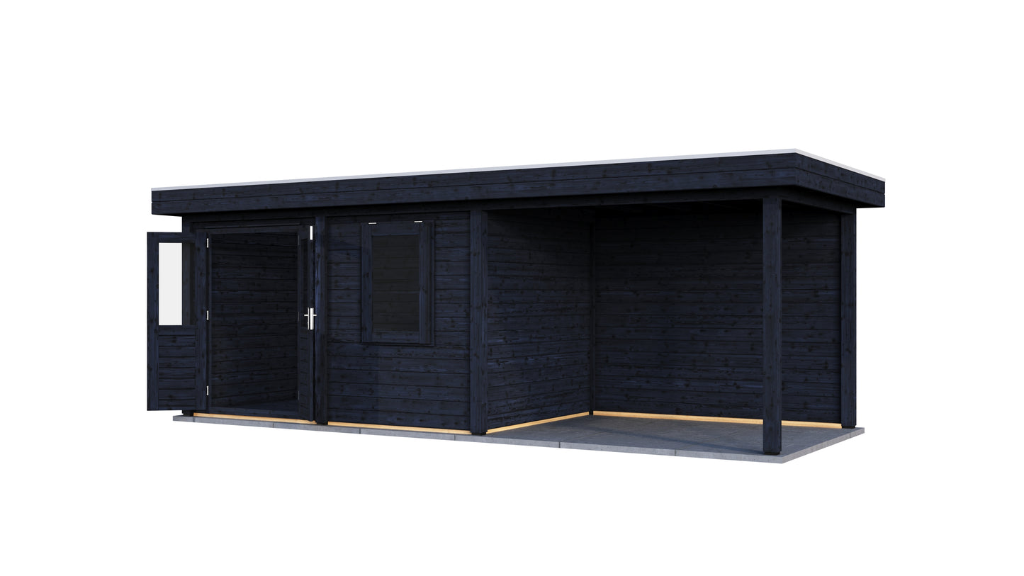 Lugarde Dublin Summerhouse 688x250cm