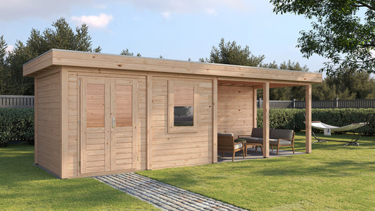 Lugarde Belfast Summerhouse 788x250cm