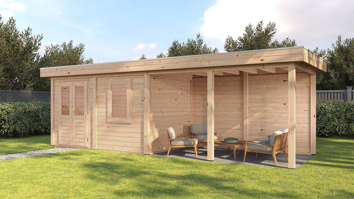 Lugarde Belfast Summerhouse 788x250cm