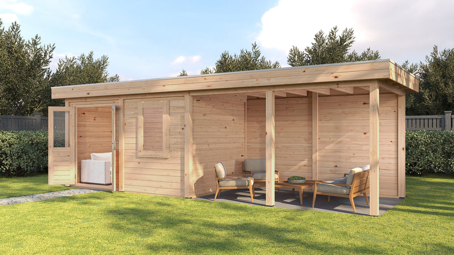 Lugarde Belfast Summerhouse 788x250cm