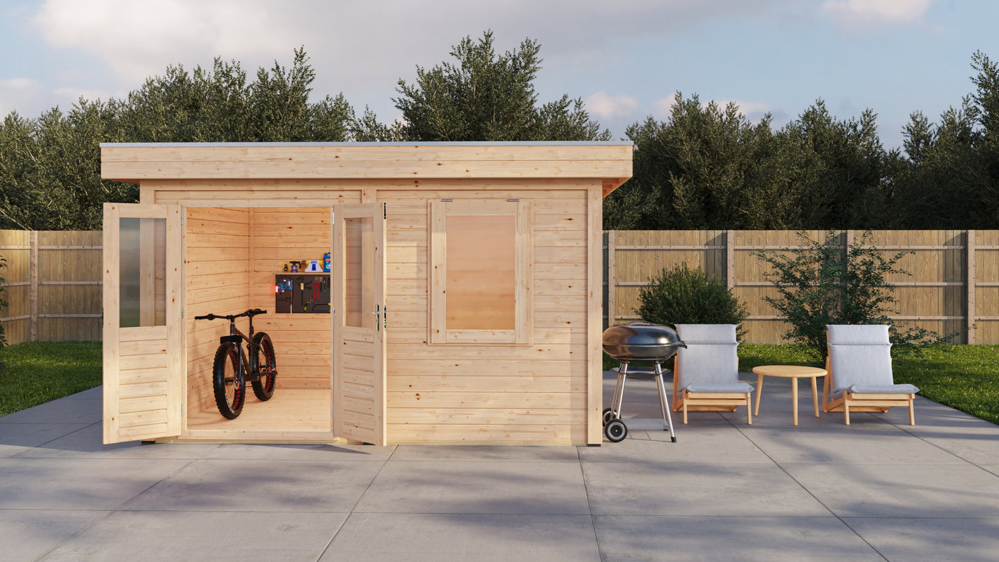 Lugarde Cardiff Summerhouse 388x300cm