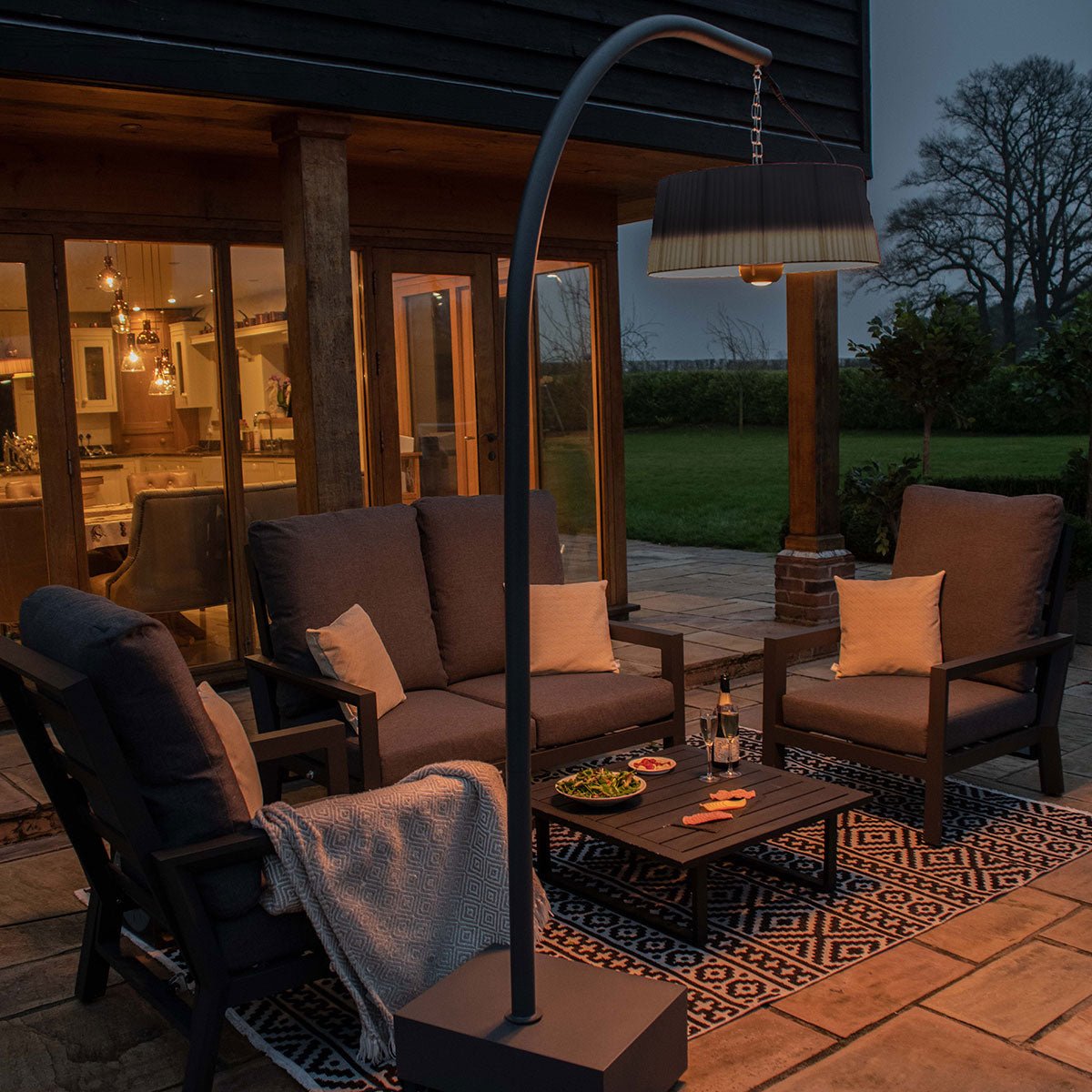 Maze 1800W Lyra Overhang Electric Patio Heater