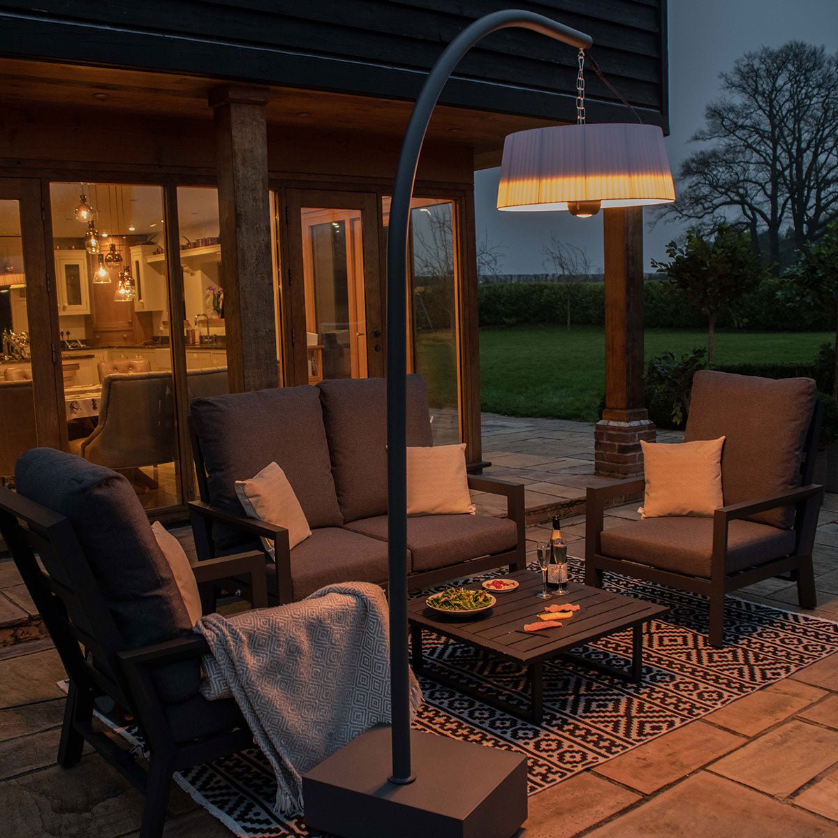 Maze 1800W Lyra Overhang Electric Patio Heater