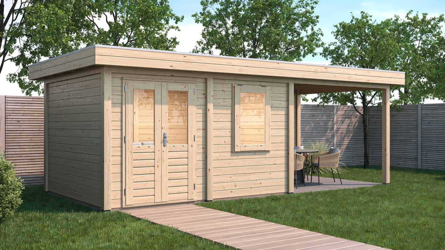 Lugarde Newport Summerhouse 688x300cm