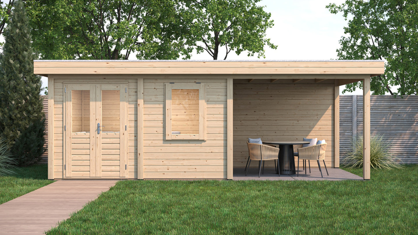 Lugarde Newport Summerhouse 688x300cm