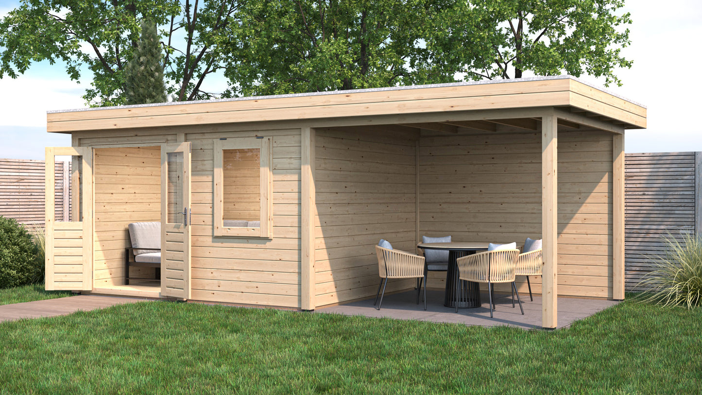 Lugarde Newport Summerhouse 688x300cm