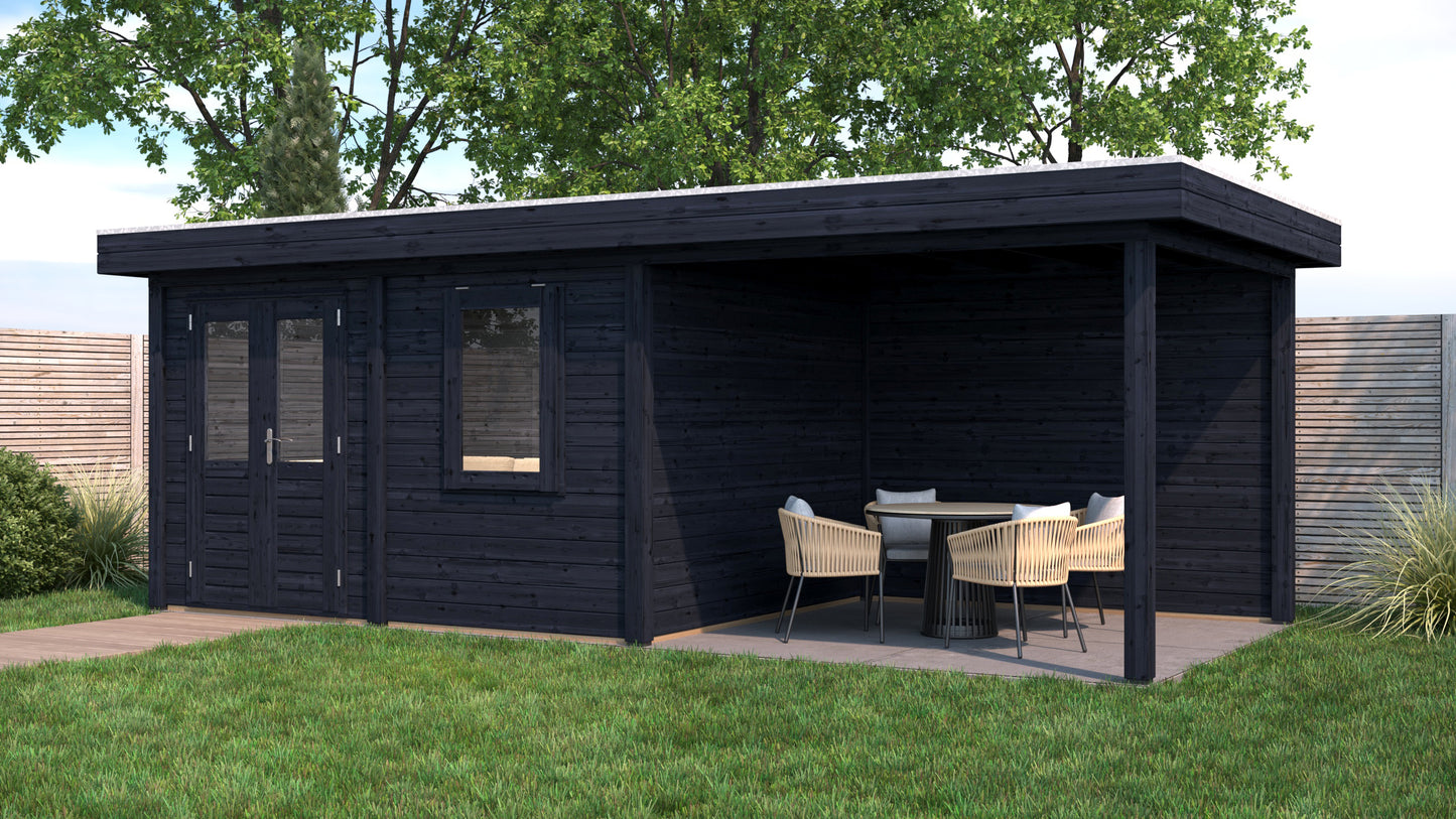 Lugarde Newport Summerhouse 688x300cm