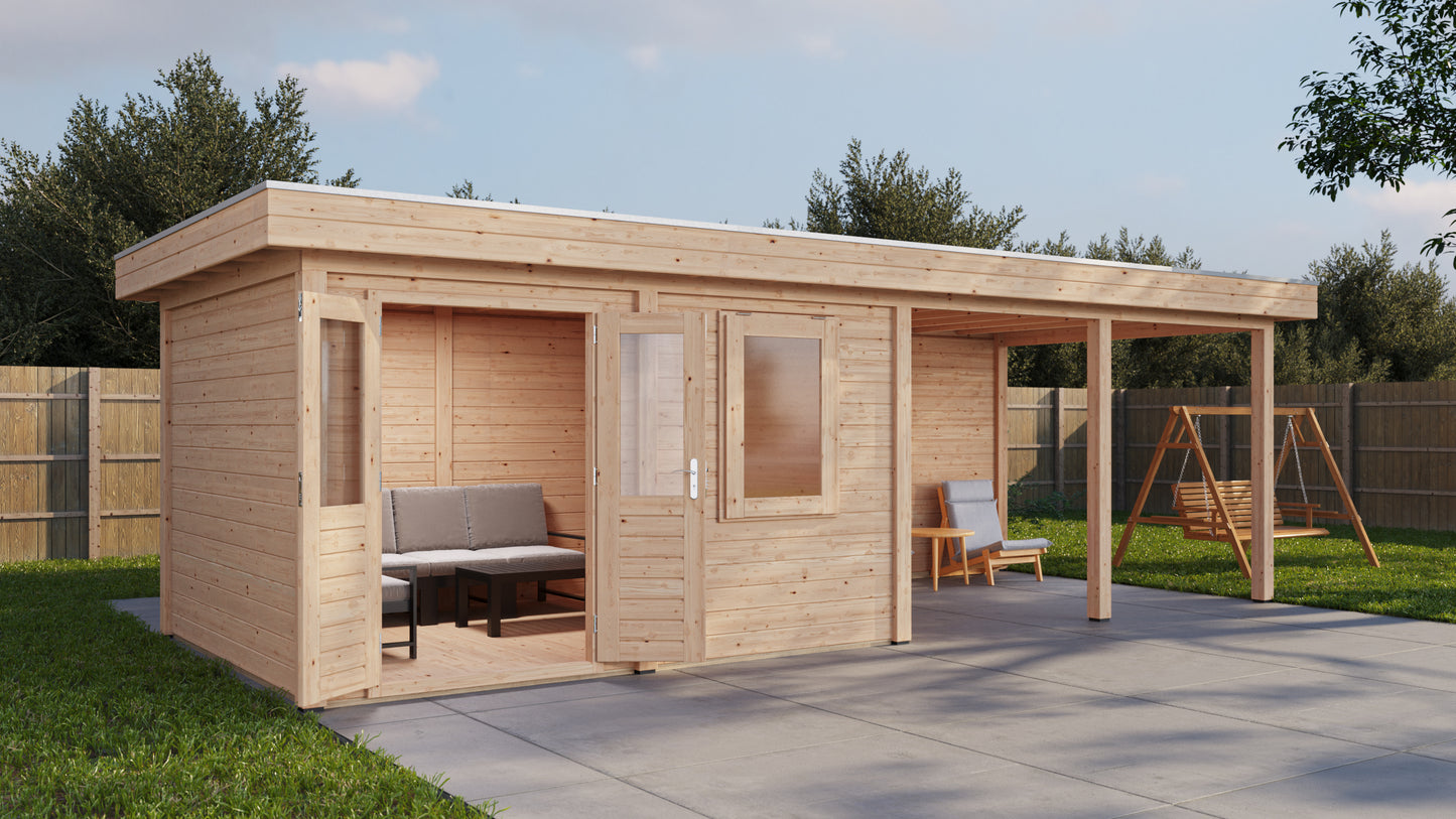 Lugarde Exeter Summerhouse 788x300cm