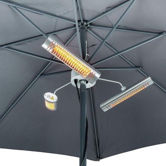 HEAT Outdoors Shadow Parasol Heater for poles 30-50mm