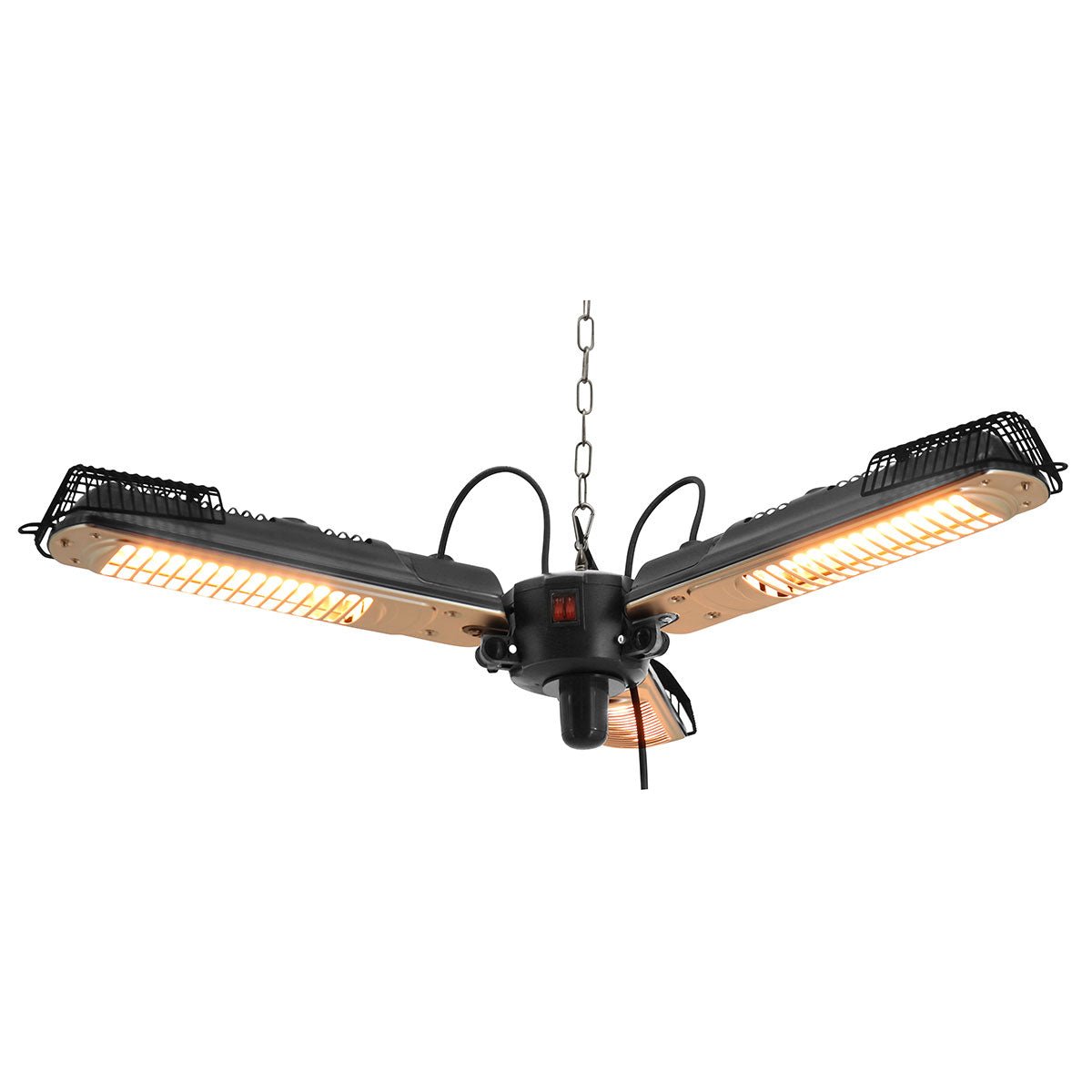 Maze 2000W Vulcan Parasol Tri Electric Patio Heater