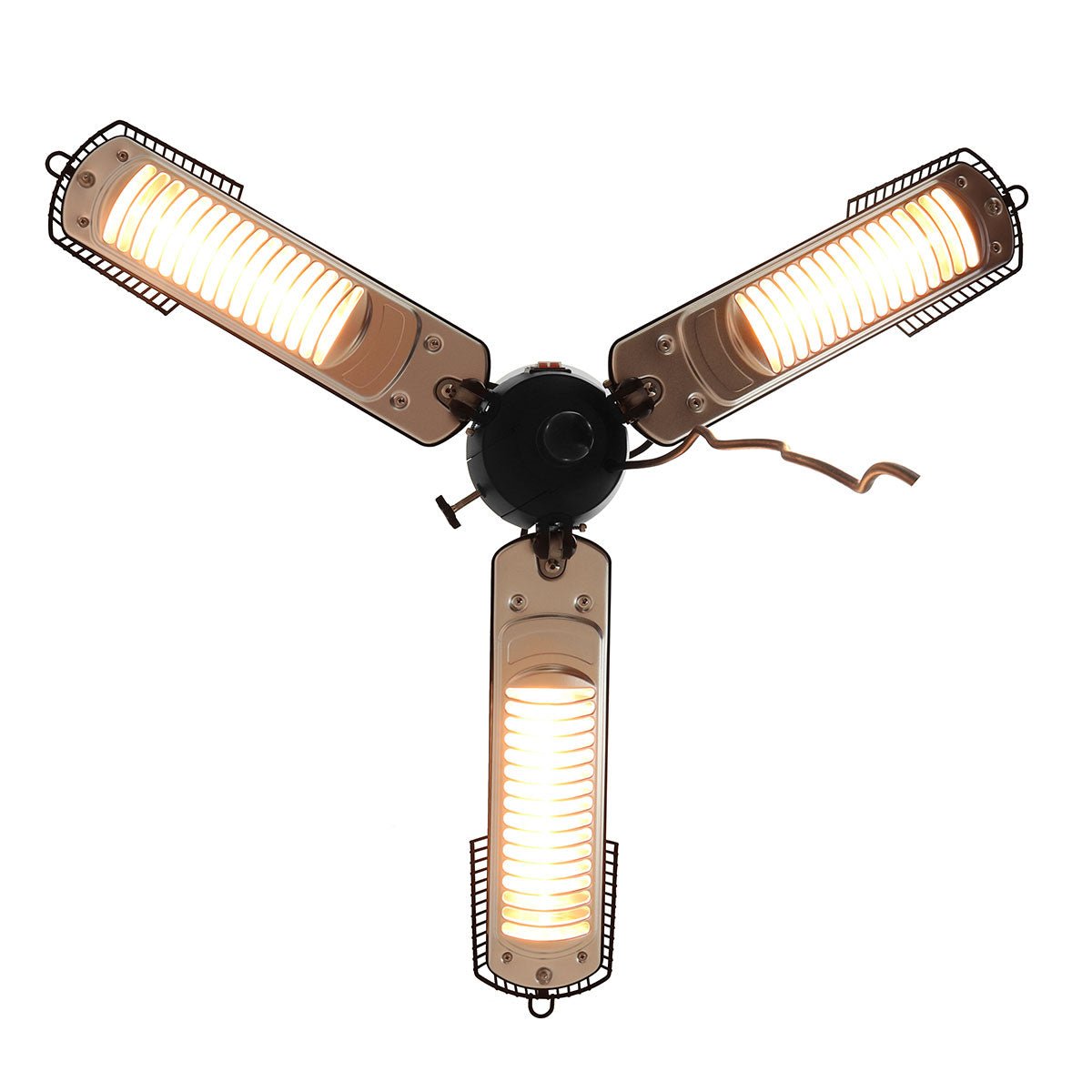 Maze 2000W Vulcan Parasol Tri Electric Patio Heater