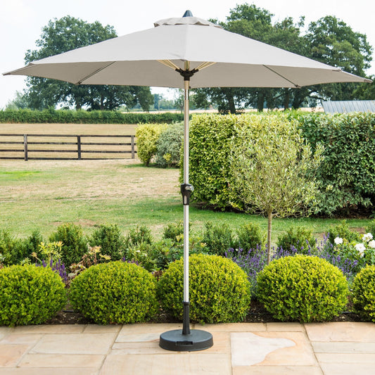 2.7m Round Parasol - Modern Rattan